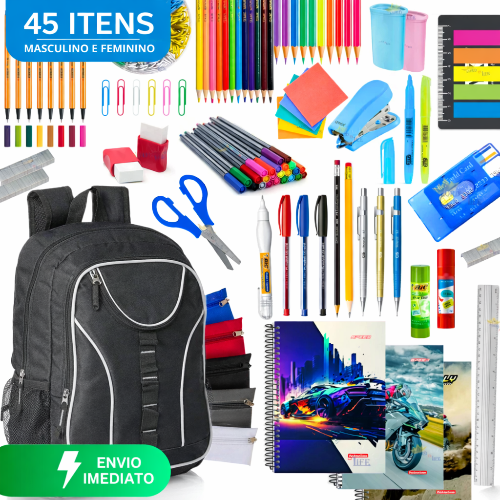 Kit Escolar - Vista 1